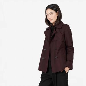 Everlane Swing Trench in Fig